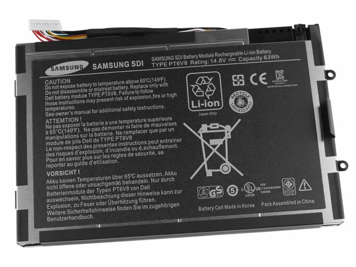 8 Cell Dell Alienware M11x M11x R1 M11x R2 M11x R3 Battery - Click Image to Close