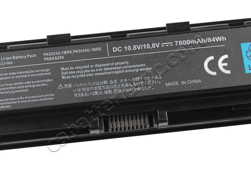 9 Cell Toshiba Satellite C40-A103E C40-A106 P70-A P70t-A Battery