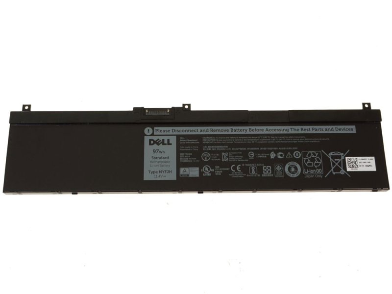 Original Dell 0NYFJH NYFJH 0WMRC Battery 97Wh