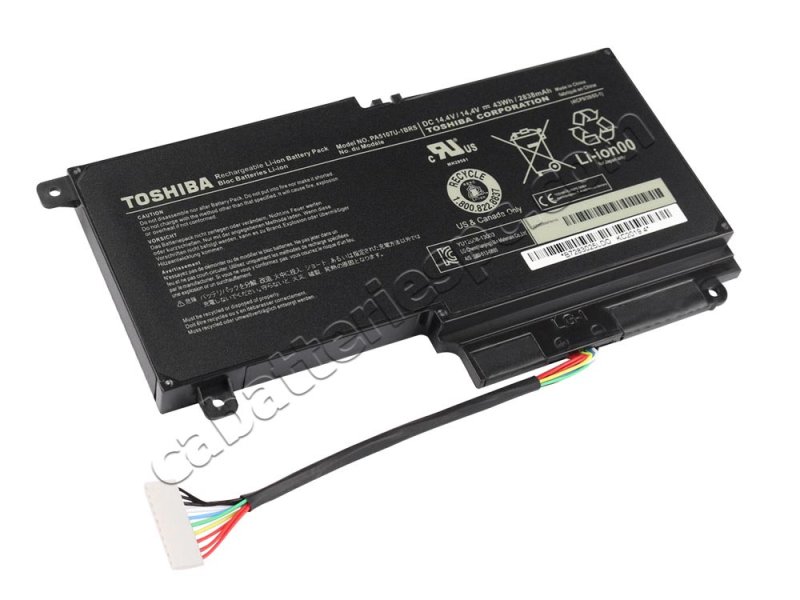 45Wh /32Wh Toshiba Satellite P50-B-10Q P50T-B-10Q Battery Black