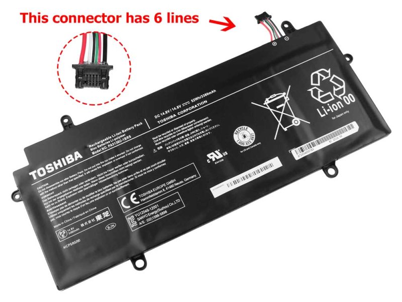 Original Battery Toshiba Portege Z30-A-10Z 52Wh