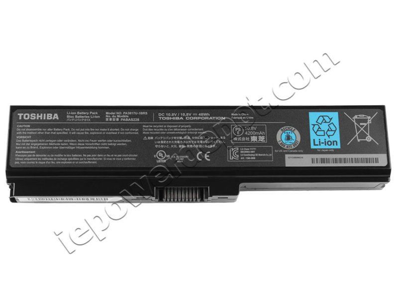 4400mAh Toshiba Satellite A665-S6067 A665-S6070 A665-S6079 Battery