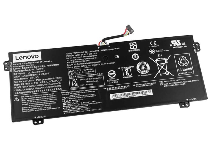 Original Lenovo Yoga 720-13IKB 80X6001QGE Battery 48Wh 6268mAh - Click Image to Close