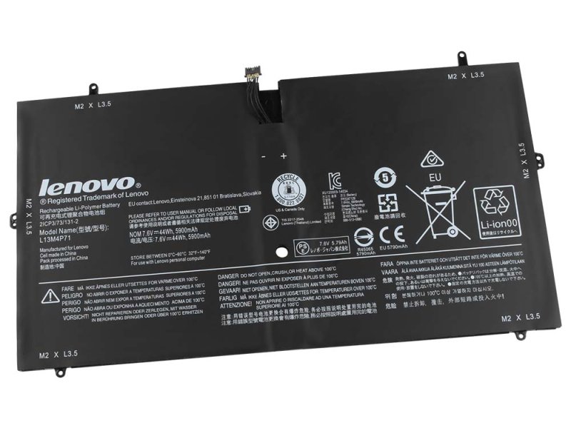 5900mAh 44Whr Lenovo IdeaPad Yoga 3 Pro Yoga 3 Pro-1370 Battery