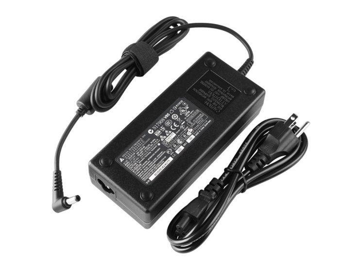 Original 120W Charger Sager NP6854 NP6855 NP6875 AC Adapter + Cable - Click Image to Close