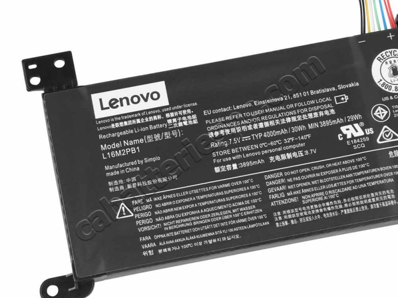 Original 30Wh 4030mAh 2 Cell Lenovo IdeaPad 320-15ABR 80XS Battery