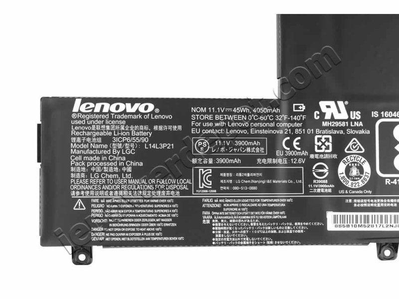 Original 45Wh 4050mAh 3 Cell Battery Lenovo Flex 3 80JM002JUS