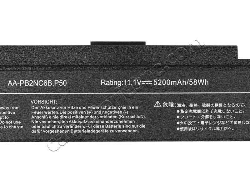 Original Battery Samsung NP550P7C-T05FR 5200mAh 58Wh