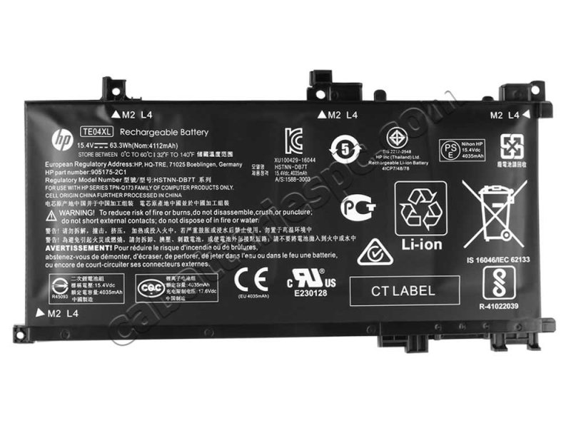 Original 4112mAh 63.3Wh HP TE04XL 905175-271 905175-2C1 Battery