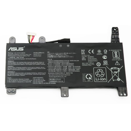 Original Battery Asus ROG Strix G17 G712LV 4335mAh 66Wh - Click Image to Close