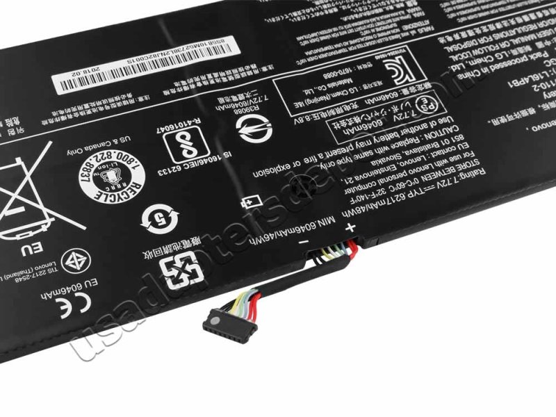 Original Lenovo Yoga 720-13IKB 80X6001QGE Battery 48Wh 6268mAh