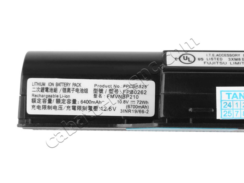 Original Battery Fujitsu FMV-BIBLO MG50S 5800mAh 63Wh