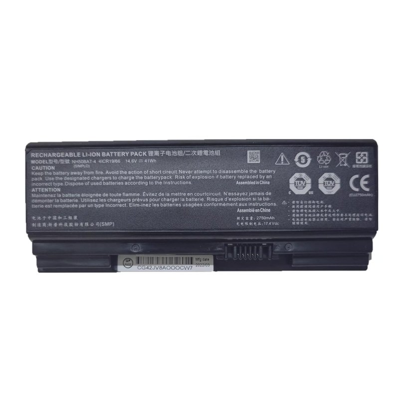 Original Battery Clevo NH55EDQ NH55RGQ 2750mAh 41Wh