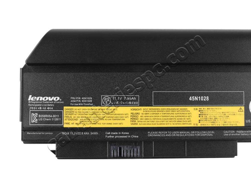 Original Lenovo 45N1172 Battery 8400mAh 94Wh