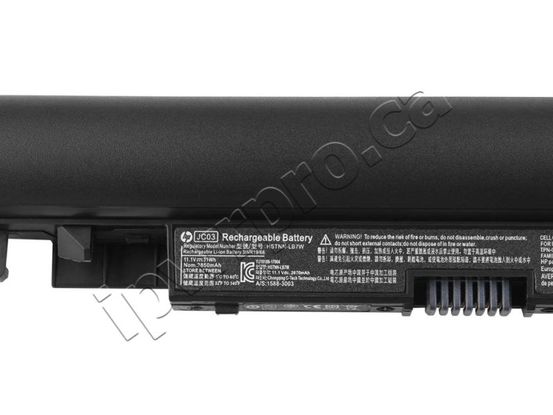 Original Battery HP 15-bs107tx 15-bs136nl 15-bs173nia 31.2Wh 2850mAh