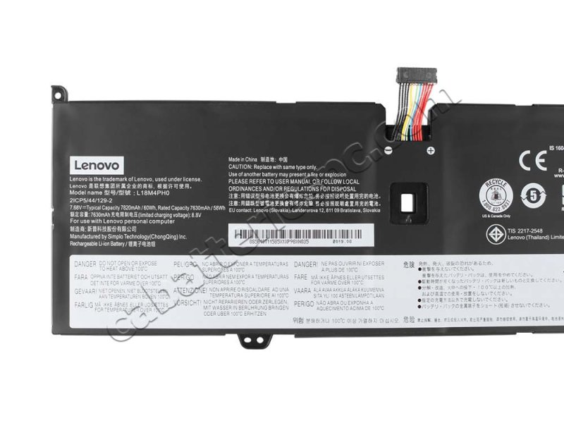 Original Battery Lenovo Yoga C940 14 7820mAh 60Wh