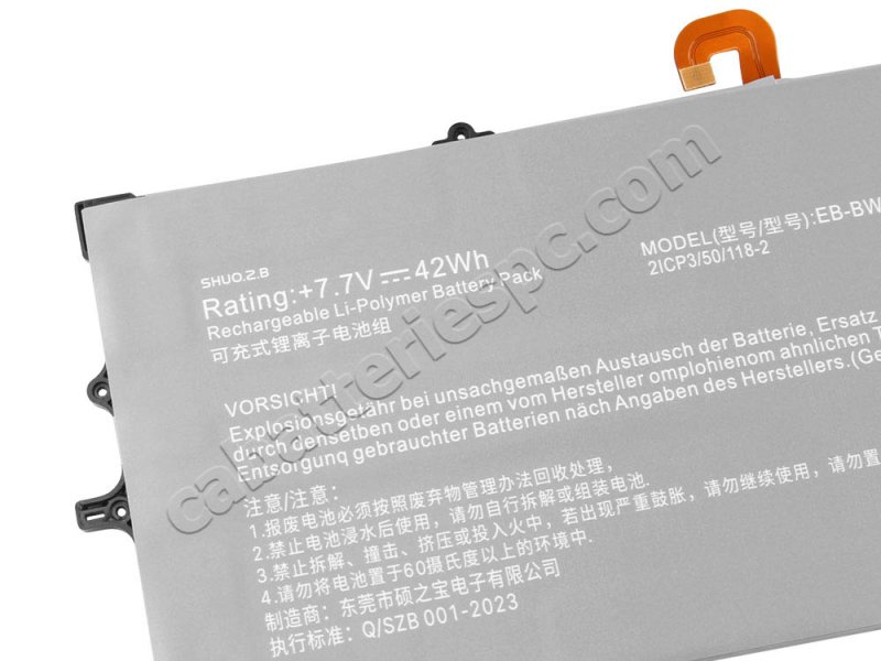 Battery Samsung Galaxy NP767 5454mAh 42Wh