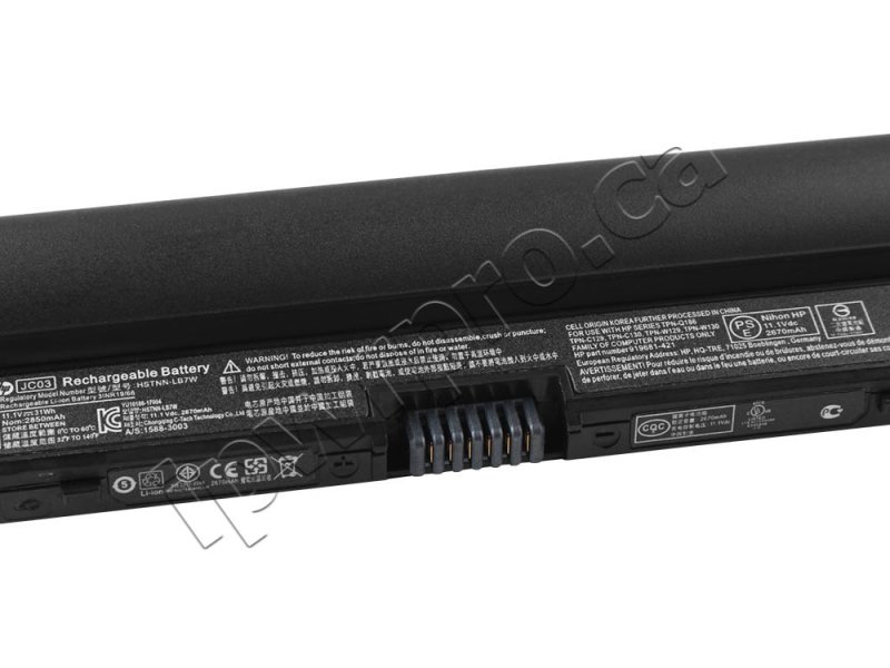 Original Battery HP 15-bs107tx 15-bs136nl 15-bs173nia 31.2Wh 2850mAh