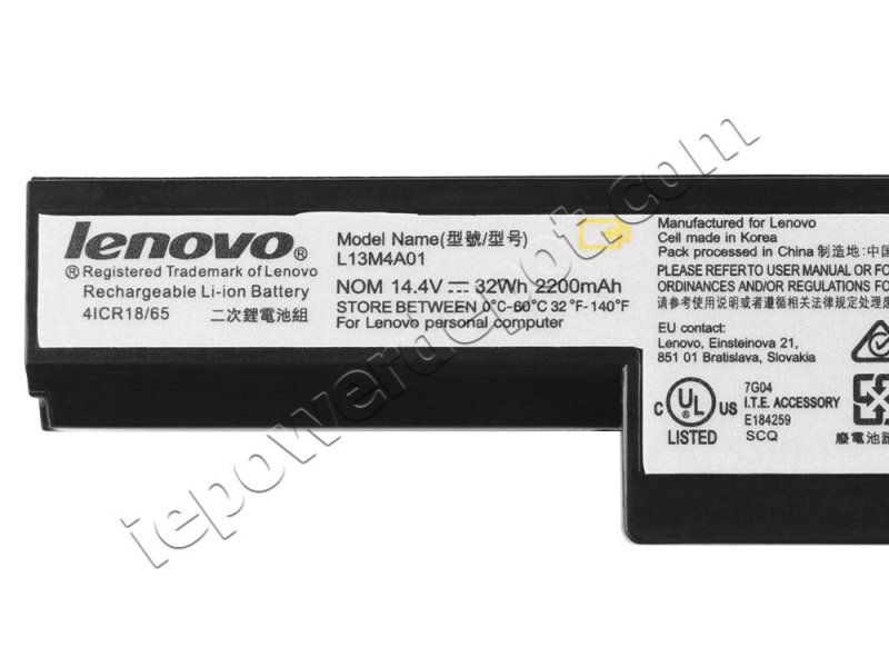 32Wh 4Cell Lenovo L13M4A01 Battery Replacement