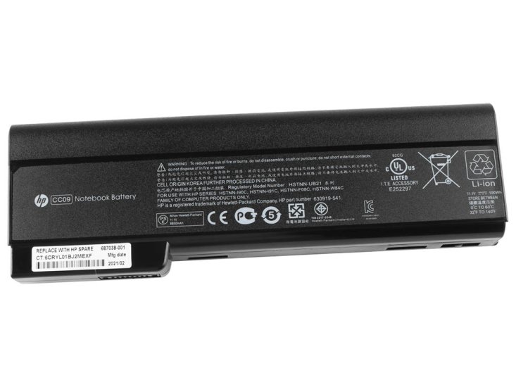 100Wh 9Cell HP EliteBook 8470p Battery - Click Image to Close