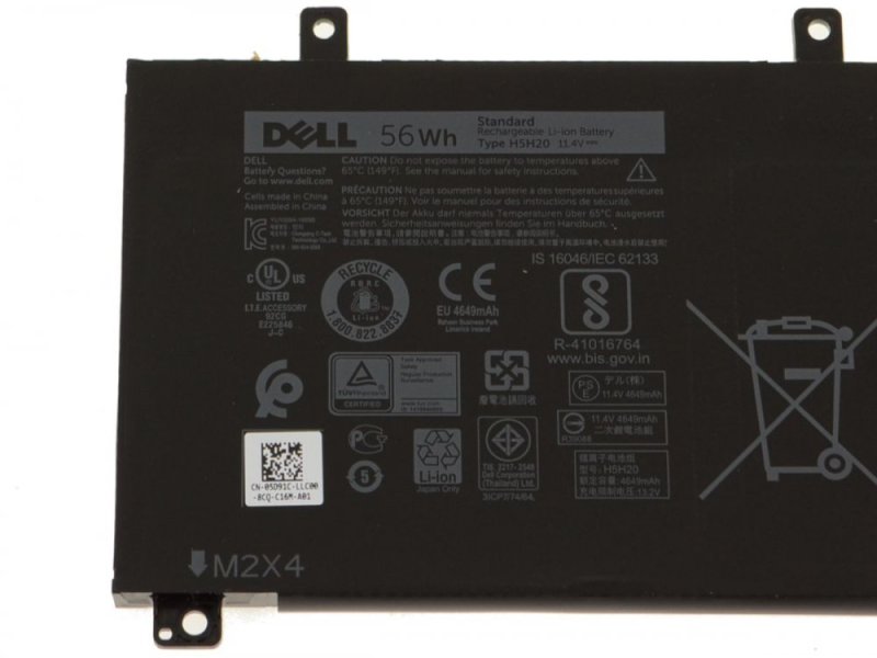 Original Battery Dell XPS 15 9570 i7-8750H 56Wh