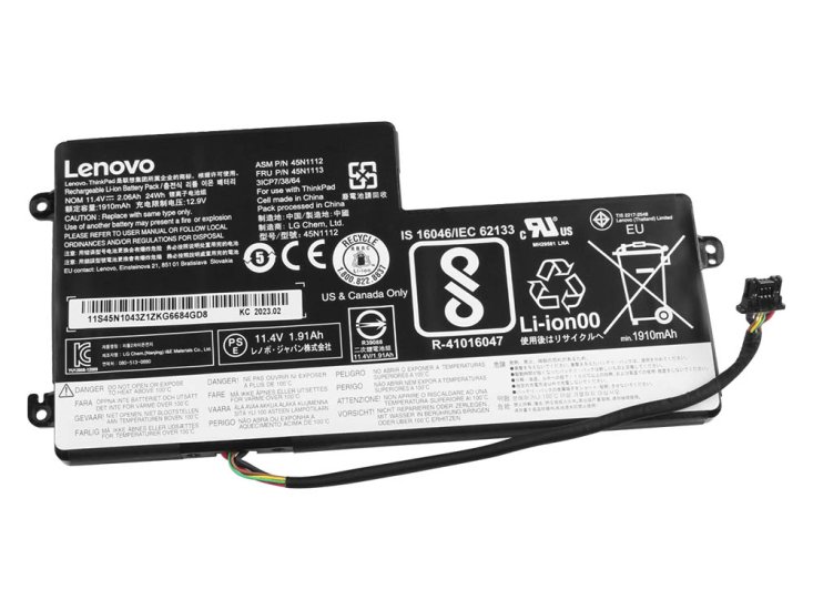 Original 2.06Ah 24Whr Lenovo Thinkpad T440S X230S X240S Serie Battery - Click Image to Close