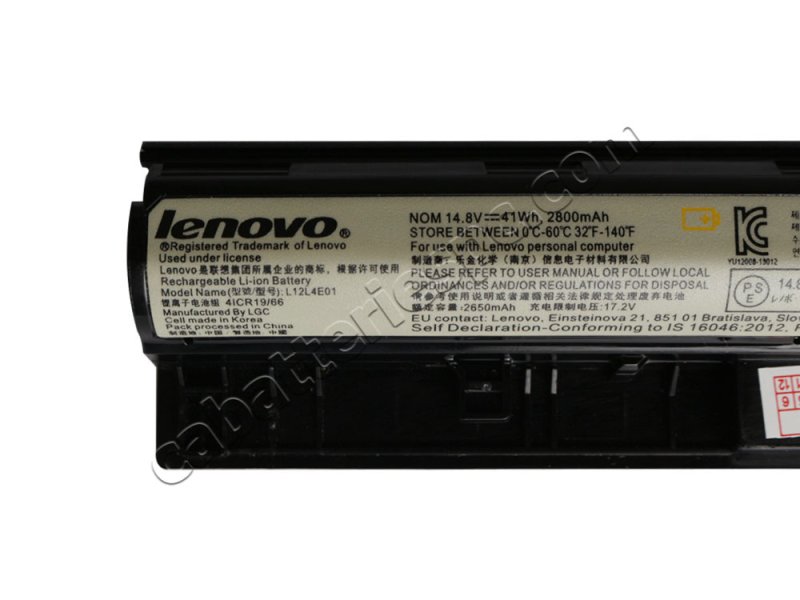 2600mAh 4Cell Lenovo S40-70 Battery Replacement