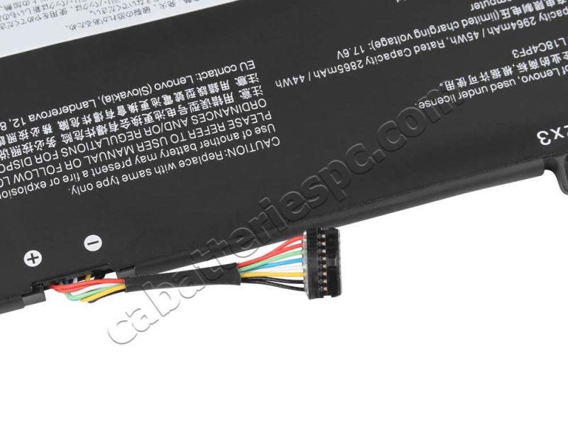 Original 2964mAh 45Wh Battery Lenovo L18C4PF3 L18M4PF3