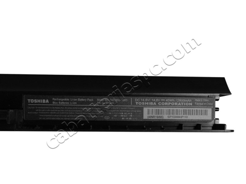 45Wh /32Wh Toshiba Satellite C50-B-16C C50D-B-125 Battery Black