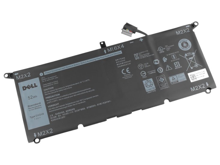 Original Dell XPS 13 9370-0149 Battery 52Wh 6500mAh - Click Image to Close