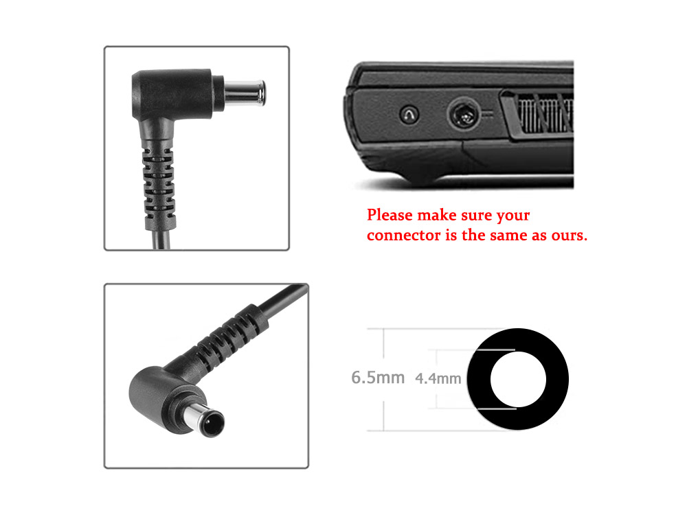 90W Laptop Charger Compatible With 148013221 With Power Supply