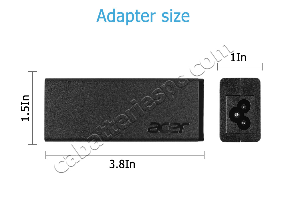 Original Delta Acer ADP-45FE F ADP-45HE D(5.5mm * 1.7mm) Adapter Charger 45W