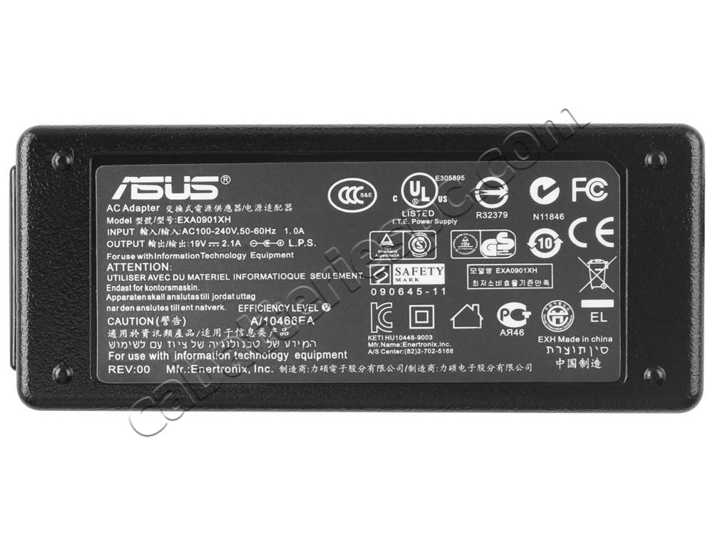 40W Asus Eee Box EB1007-B0200 EB1012 AC Adapter Charger Power Cord