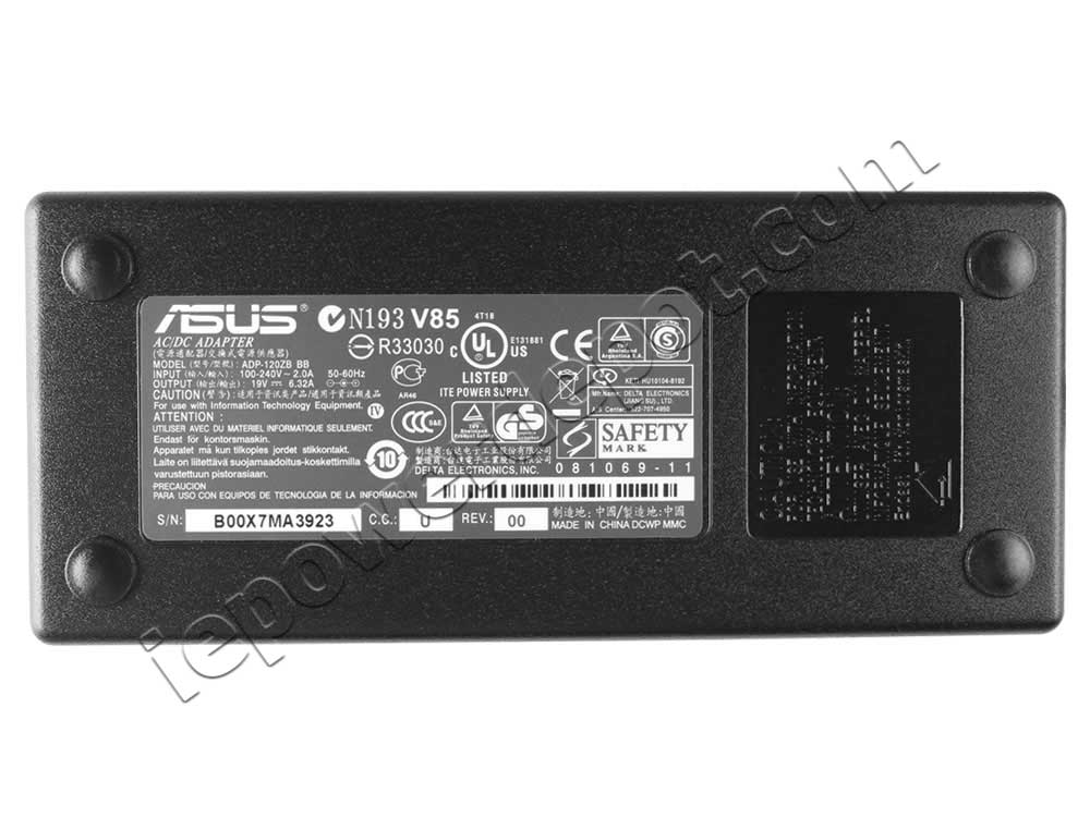 120W AC Adapter Charger Asus A2534H A93SV-YZ142V + Cord