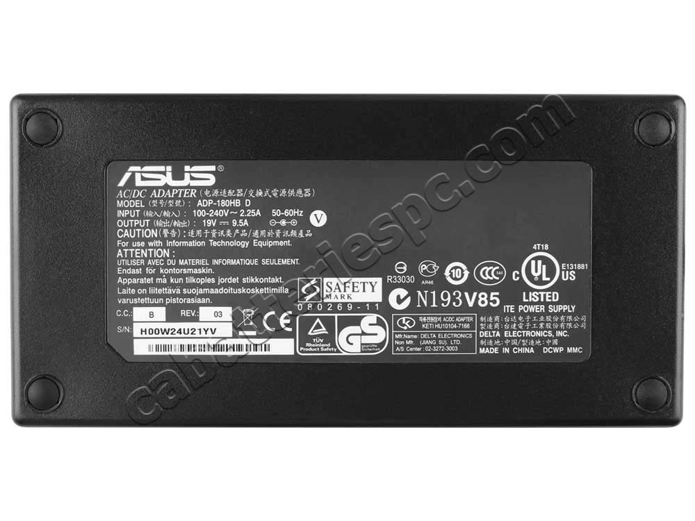 Original 180W Asus G55VW-RS71 AC Adapter Charger Power Cord