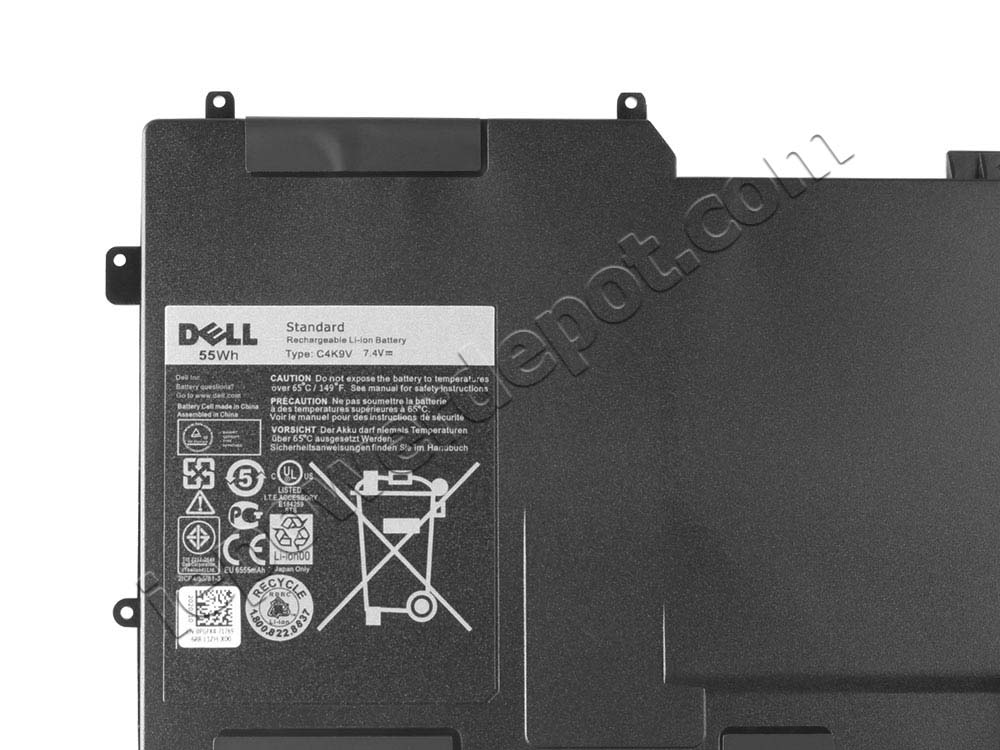 Original Dell XPS 12 9Q33 Battery 55Wh