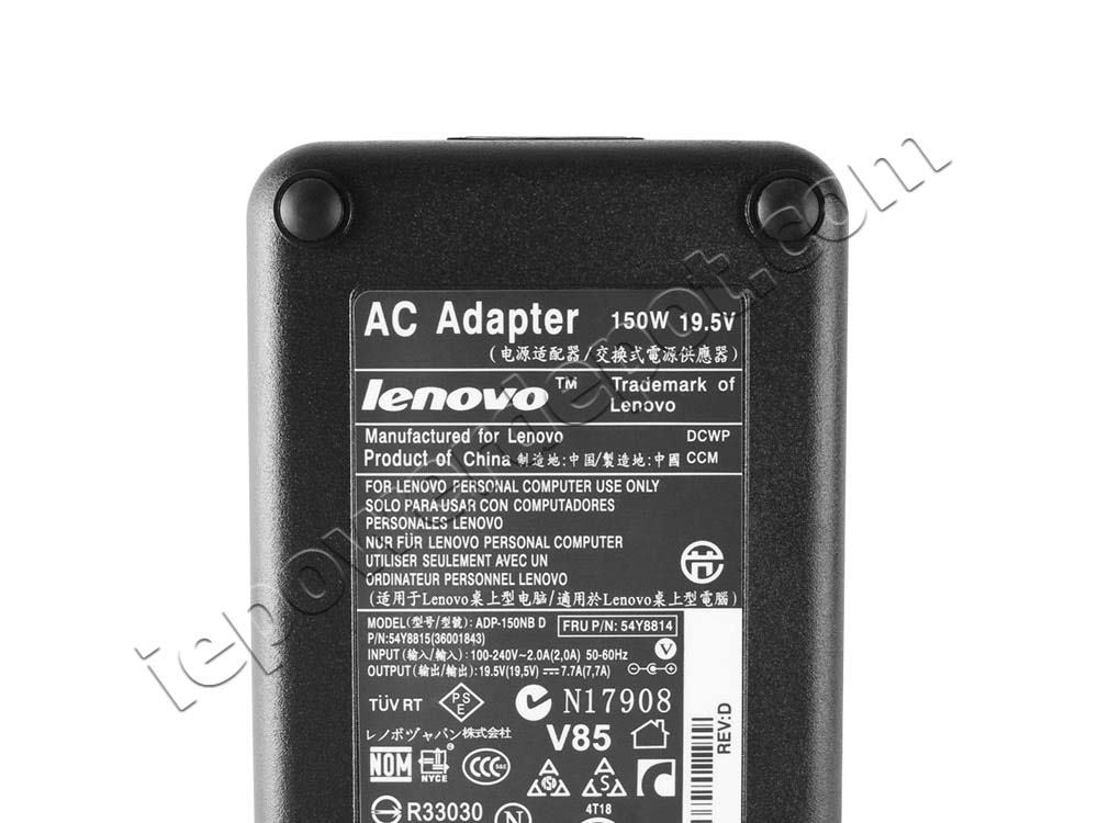 Original 150W Lenovo C320-001 AC Adapter Charger Power Cord