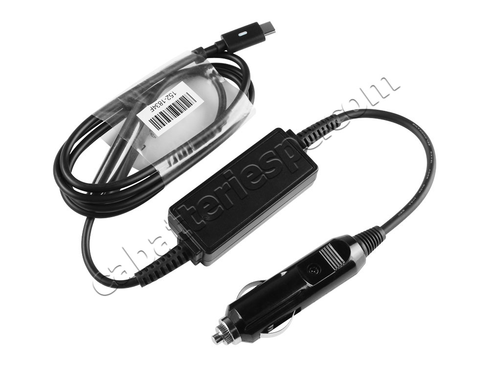 65W USB-C Car Charger Lenovo IdeaPad Slim 5 16ABR8 82XG DC Adapter