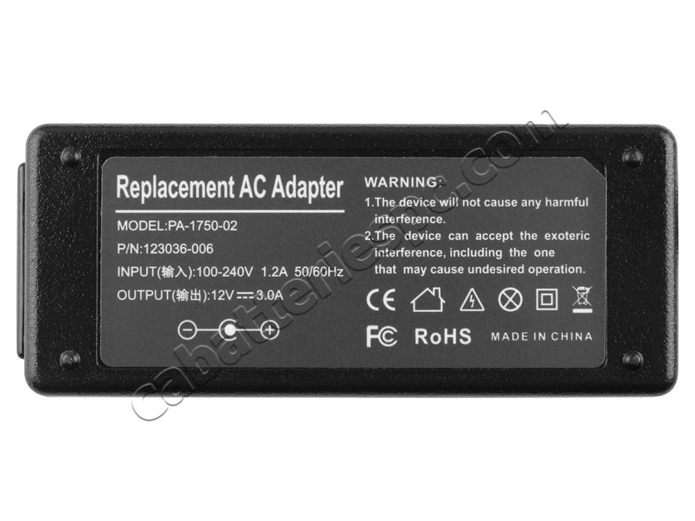 36W Toshiba Excite Pro Tablet 10.1 PDA0EE AC Adapter Charger