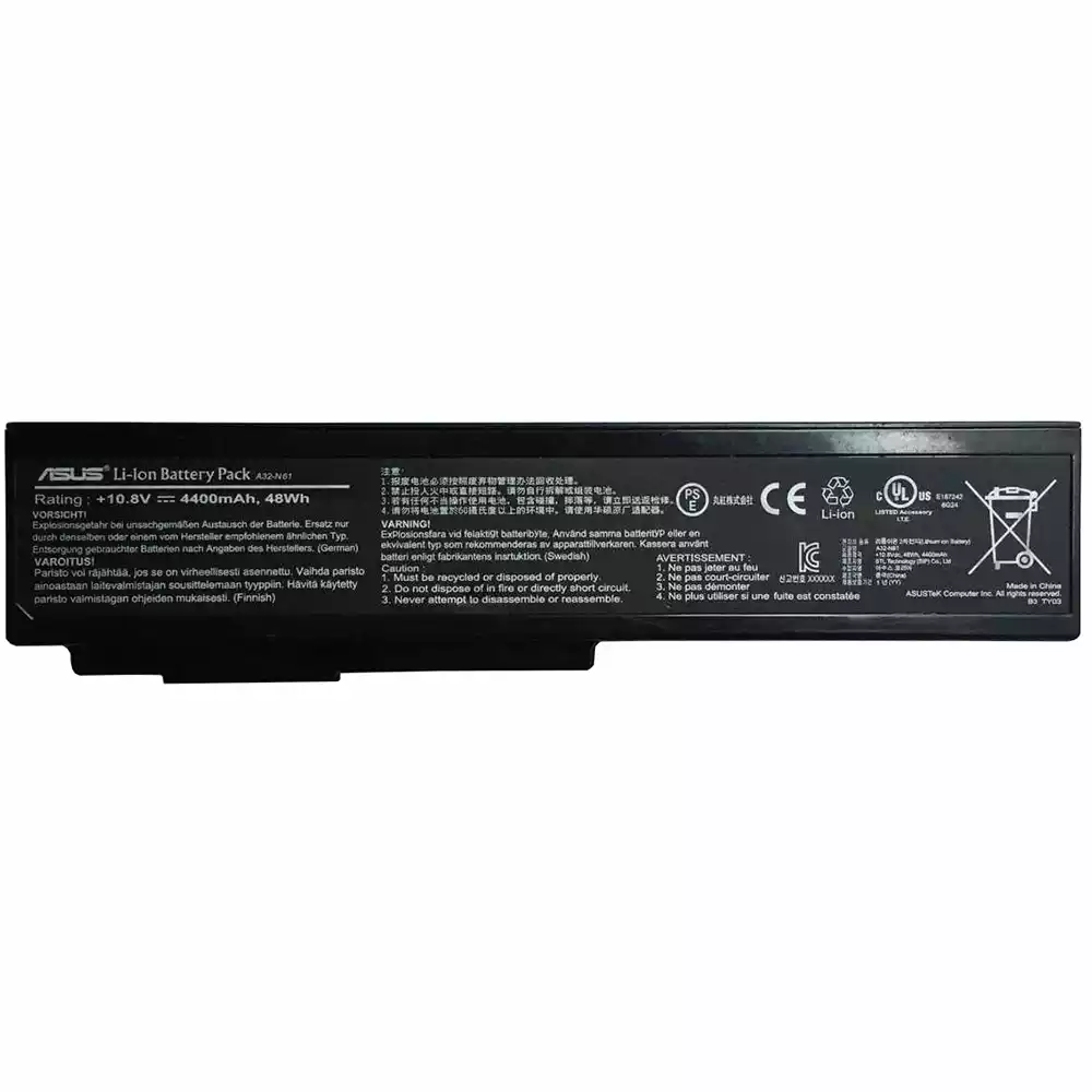 4400mAh 6Cell Asus 90-N0P1B2000Y Battery