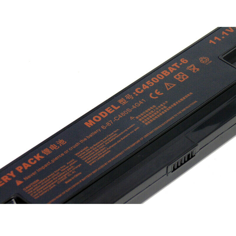 Battery Clevo W251EU W251EUQ 4400mAh 48.84Wh