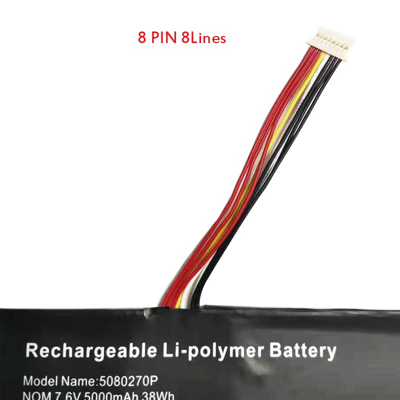 Battery Jumper 5080270P HW-3487265 5000mAh 38Wh